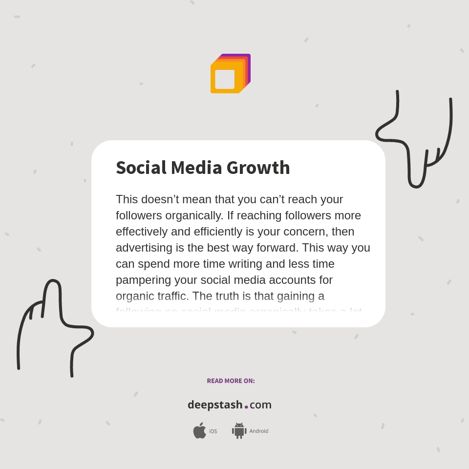 Social Media Growth Deepstash