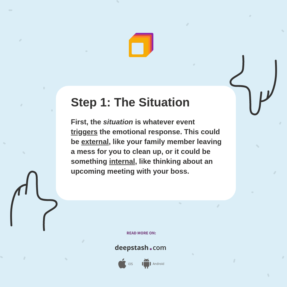 Step 1: The Situation - Deepstash