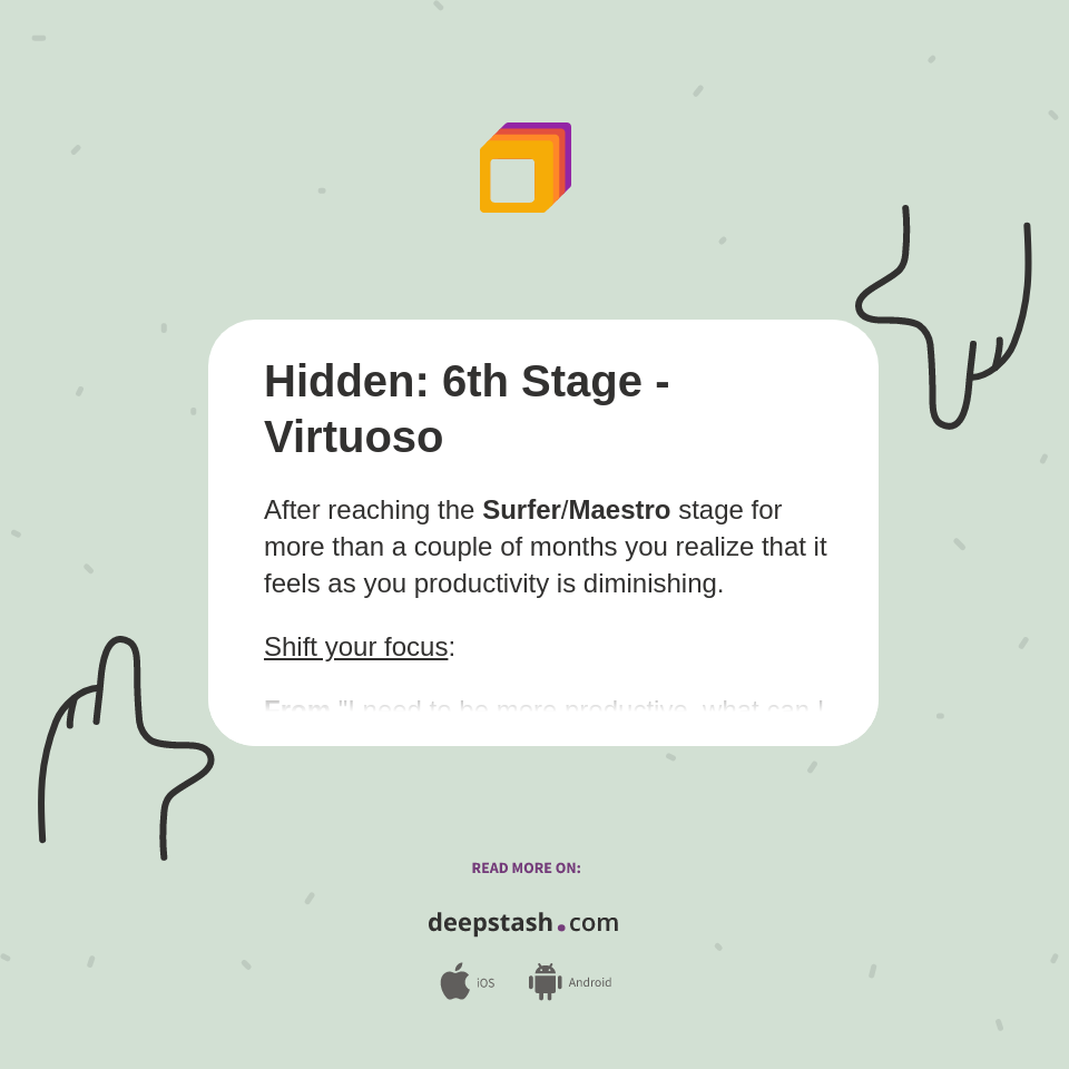 Hidden: 6th Stage - Virtuoso - Deepstash