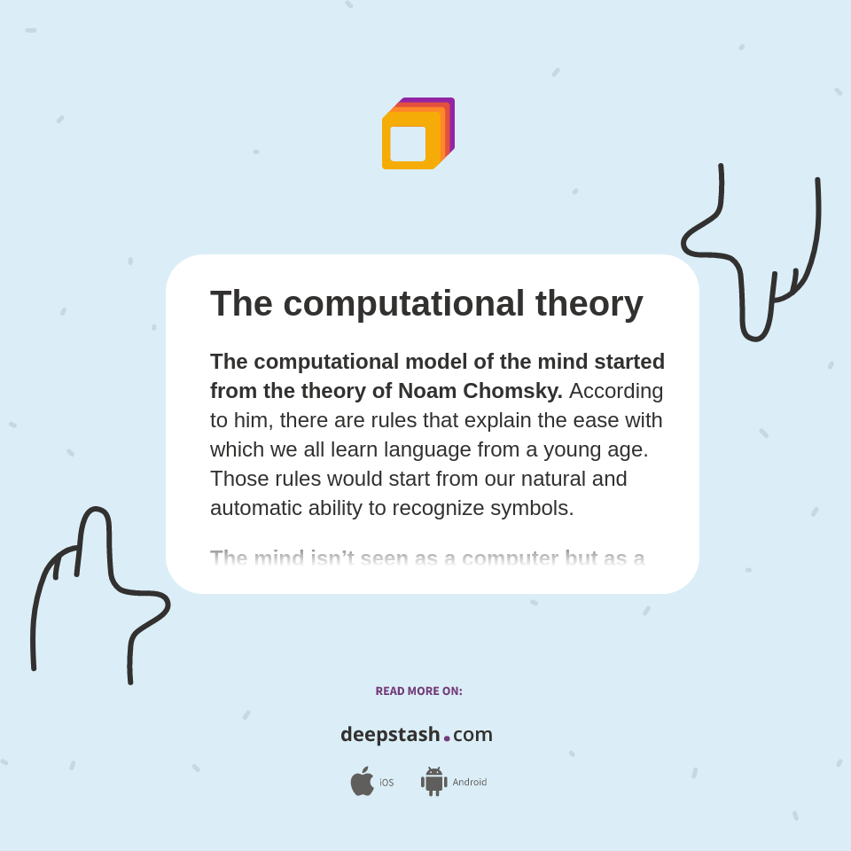 The computational theory - Deepstash