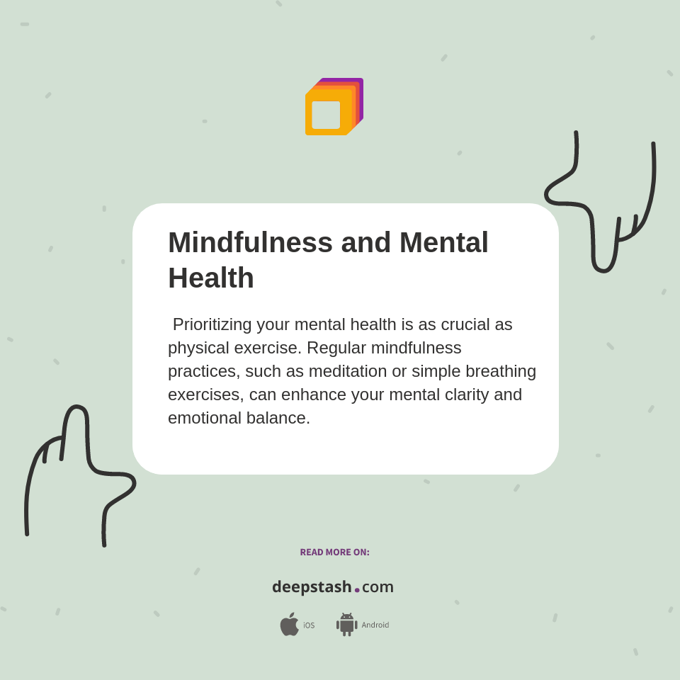 Mindfulness and Mental Health - Deepstash