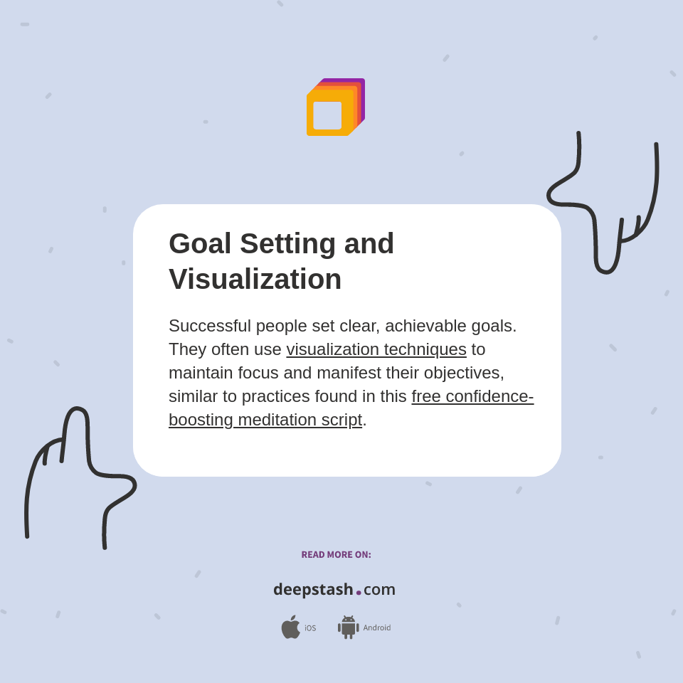 Goal Setting And Visualization Deepstash Goal Setting And Visualization Deepstash
