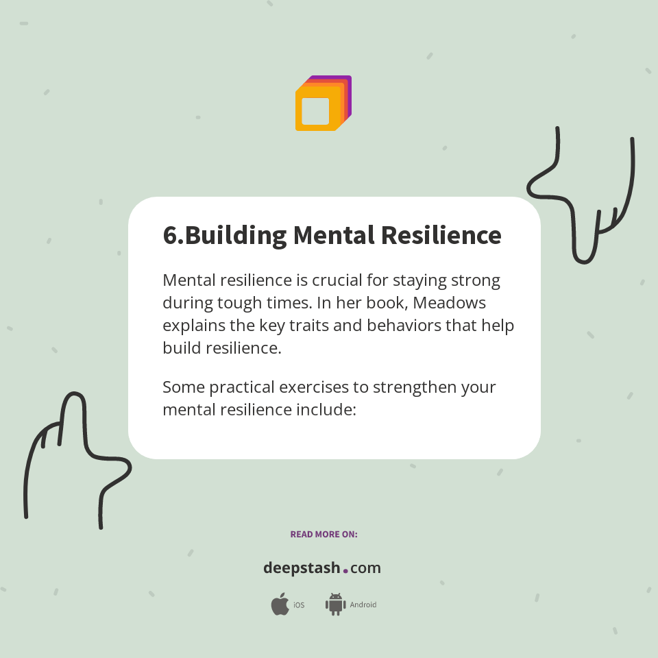 Picture of 6.Building Mental Resilience - Deepstash