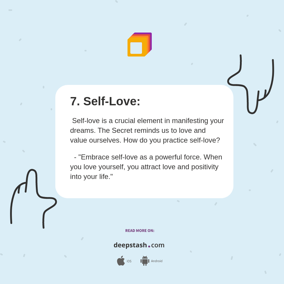 7 Self Love Deepstash