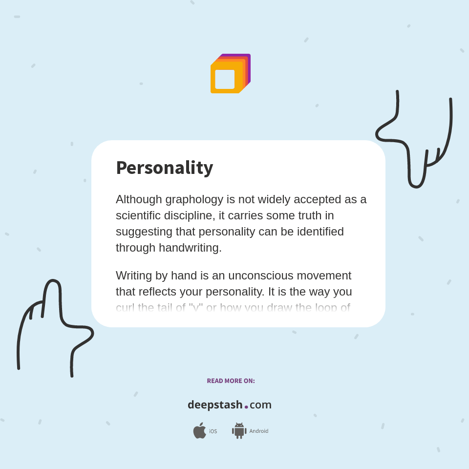 Personality Deepstash