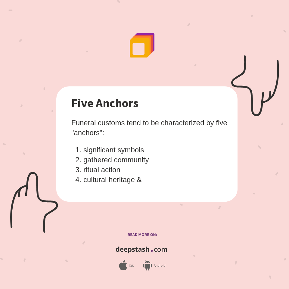 Five Anchors - Deepstash