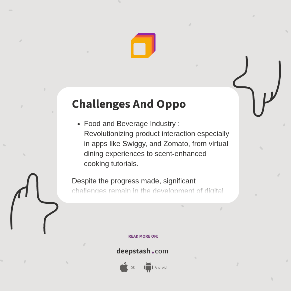 Challenges And Oppo - Deepstash