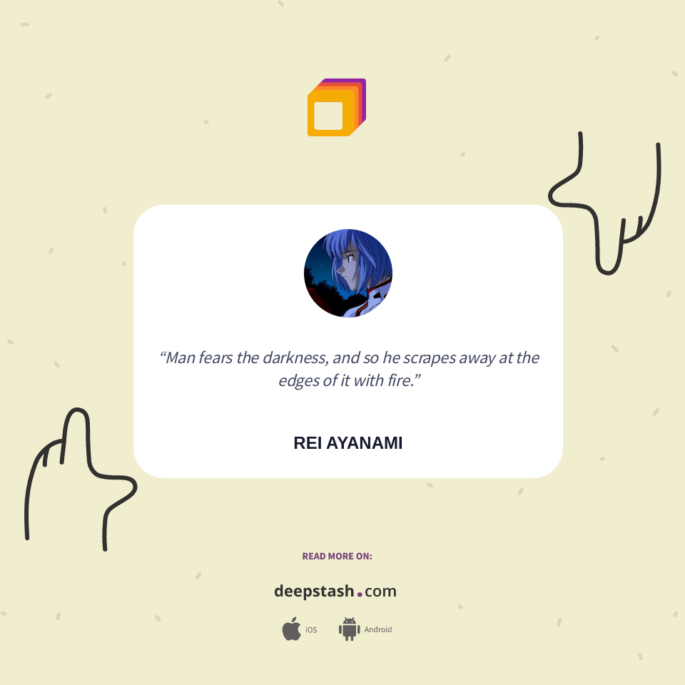 Quote by GENDO IKARI - Deepstash, image size:960x960