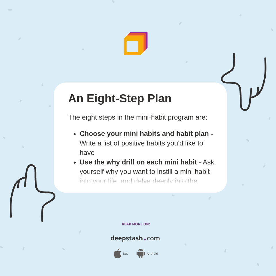 An Eight-Step Plan - Deepstash