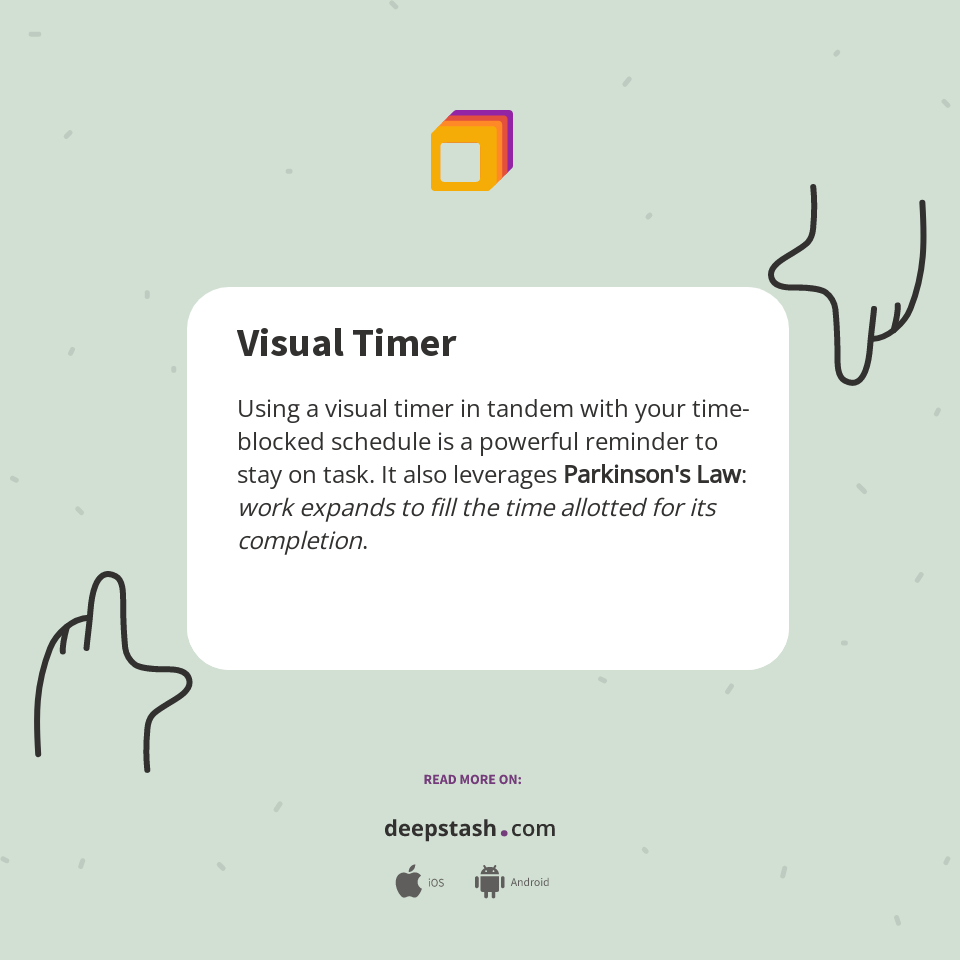 Visual Timer Resaeach Visual Timer - Deepstash