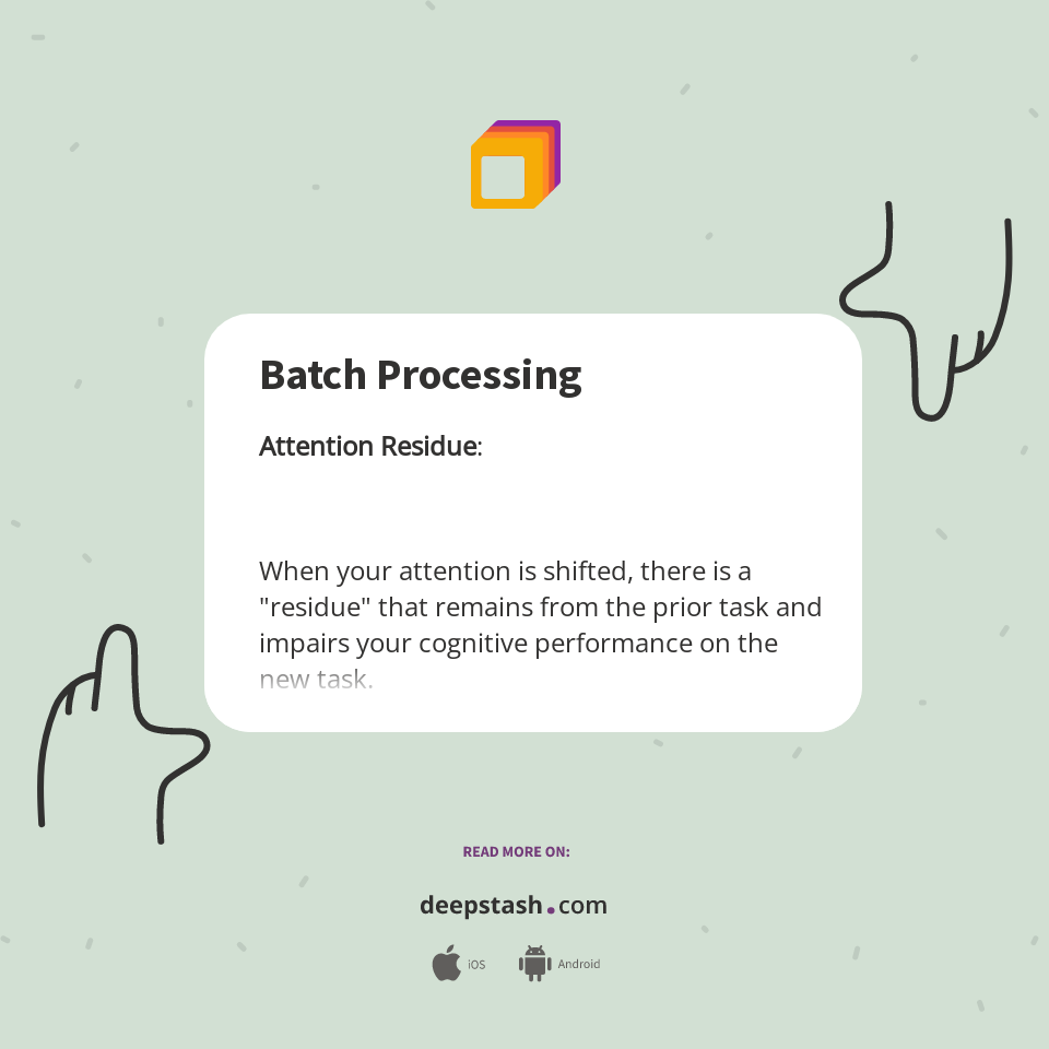 Batch Processing - Deepstash