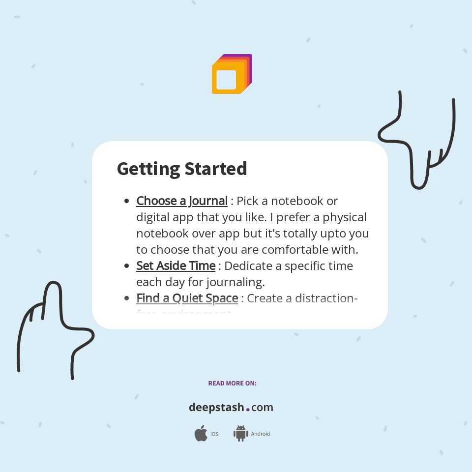 Getting Started Deepstash