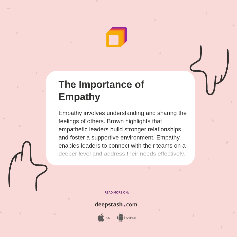 The Importance Of Empathy Deepstash The Importance Of Empathy Deepstash