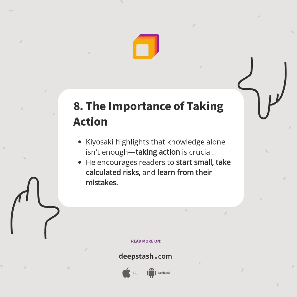 8. The Importance of Taking Action - Deepstash