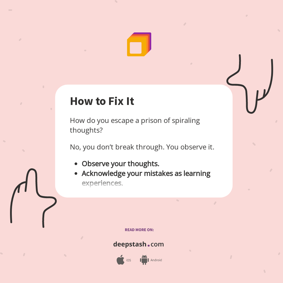 How to Fix It - Deepstash