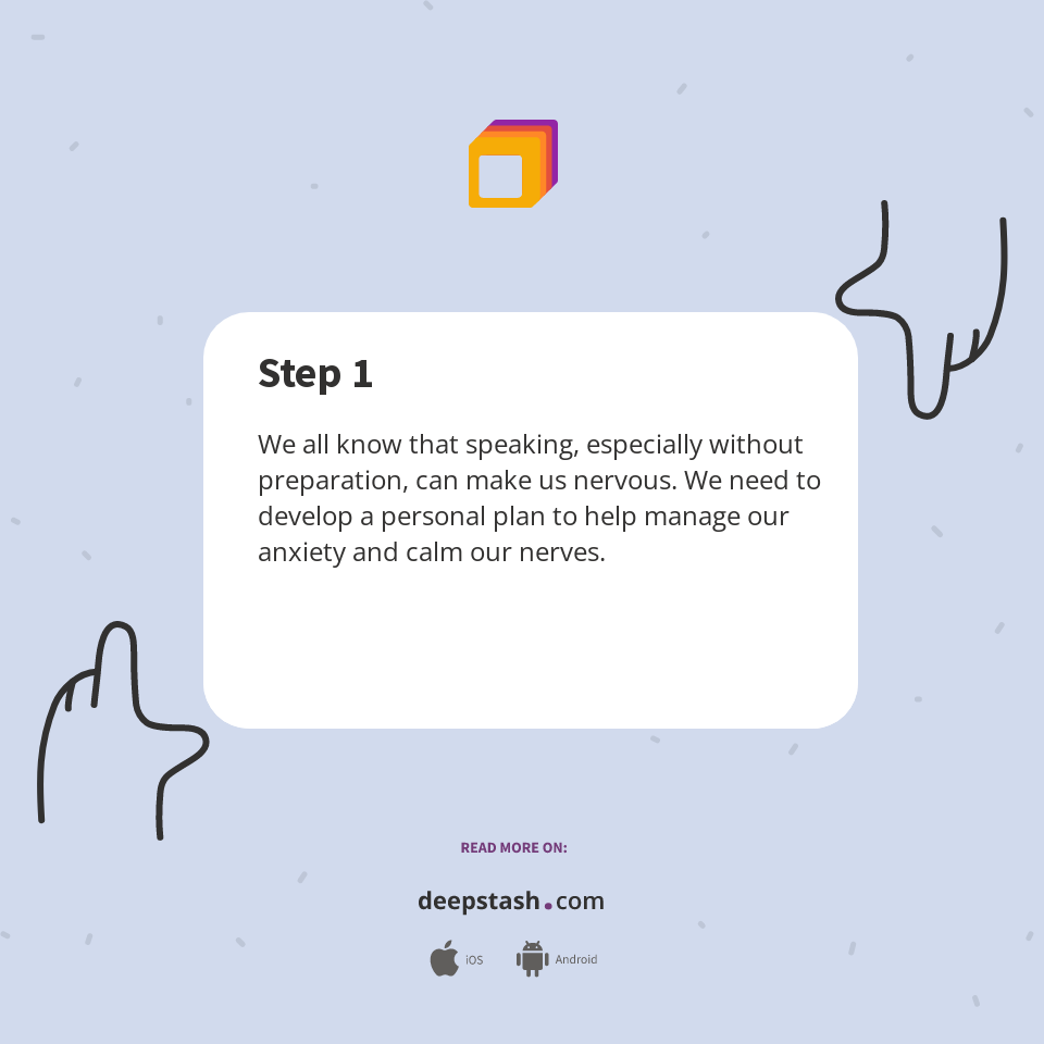 Step 1 - Deepstash