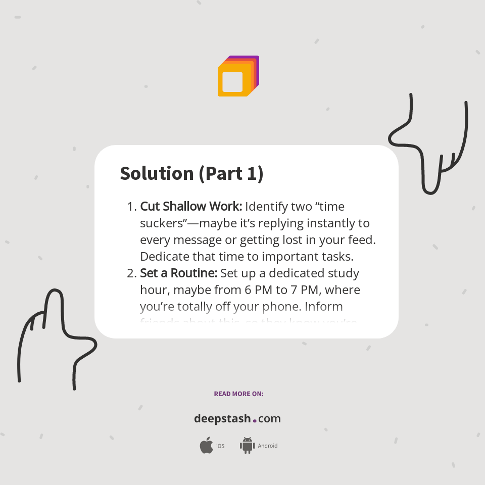 Solution (Part 1) - Deepstash