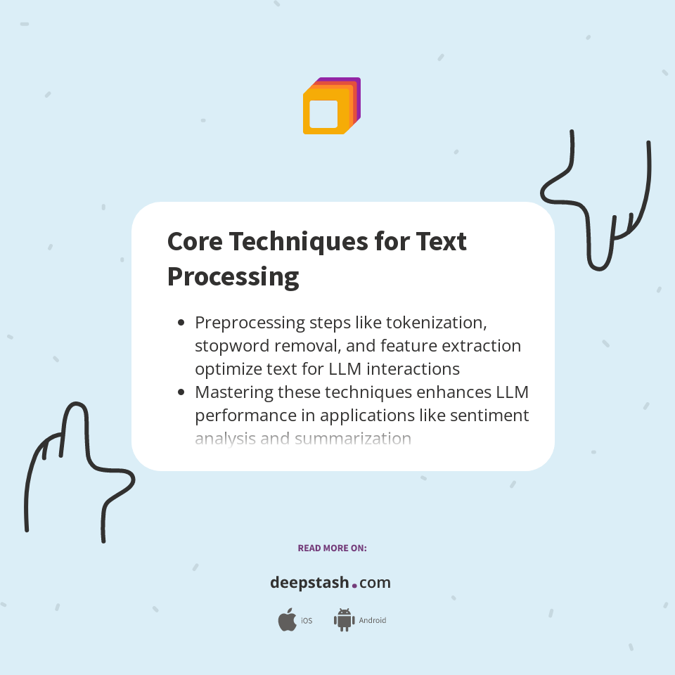 Core Techniques for Text Processing - Deepstash