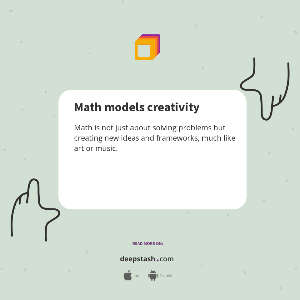 Math models creativity - Deepstash
