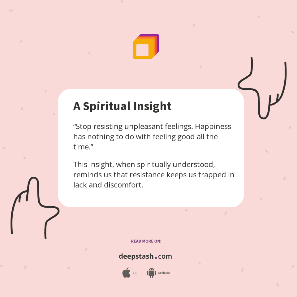 A Spiritual Insight - Deepstash
