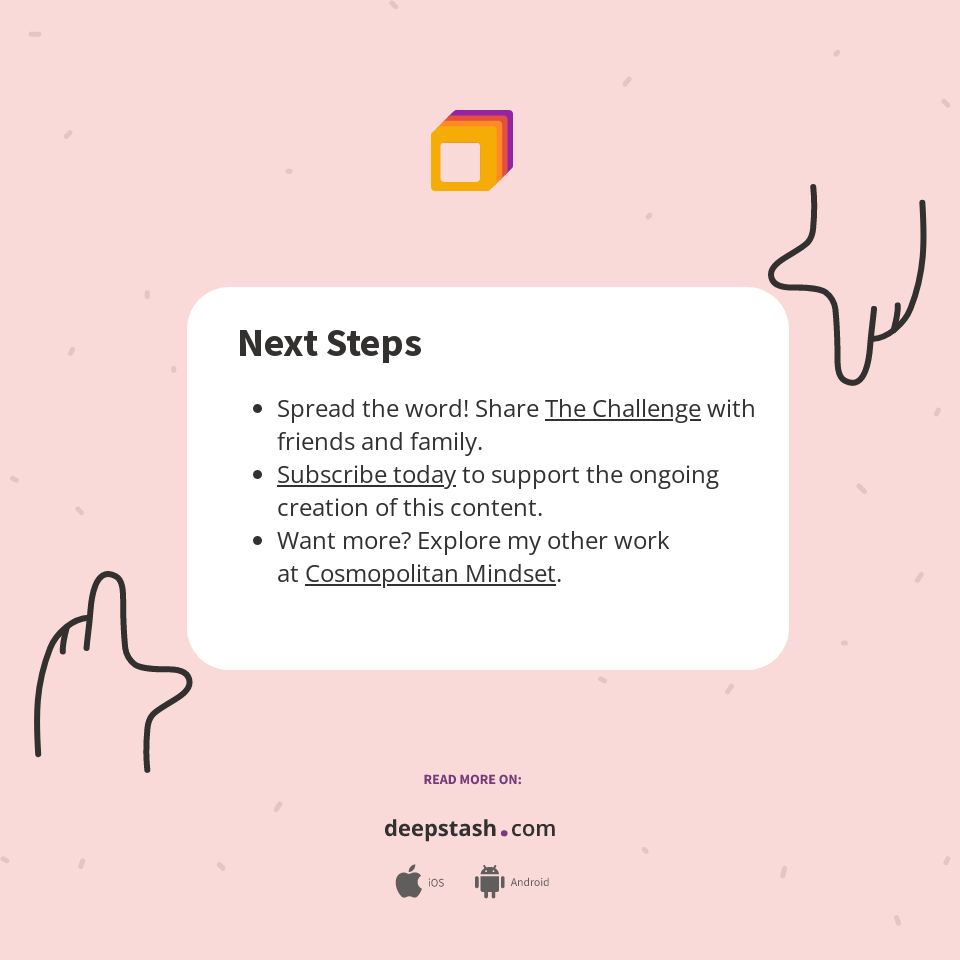 Next Steps - Deepstash