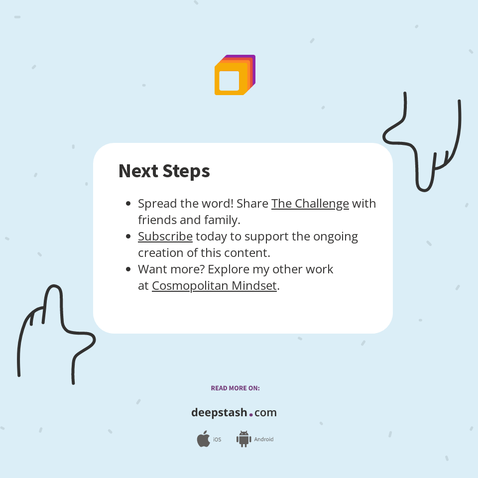 Next Steps - Deepstash