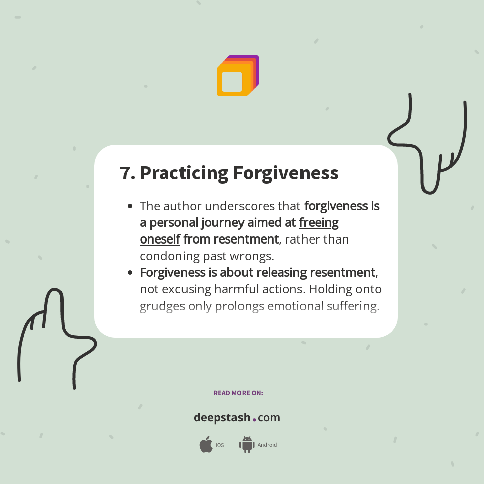 7 Practicing Forgiveness Deepstash