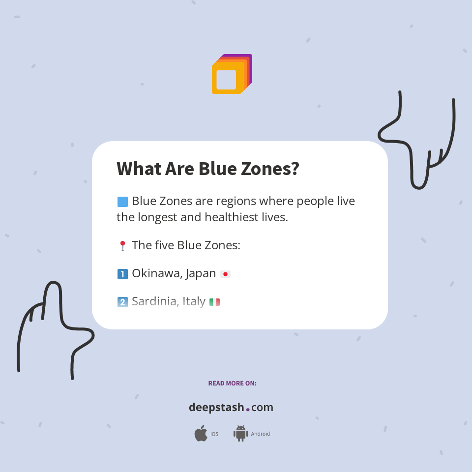 What Are Blue Zones? - Deepstash