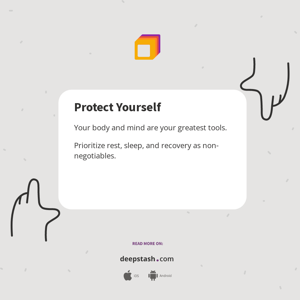 Protect Yourself - Deepstash