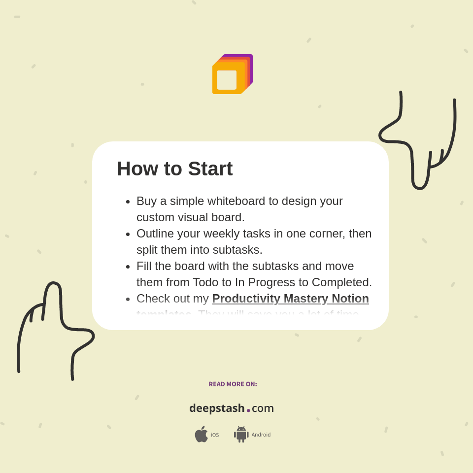 How to Start - Deepstash