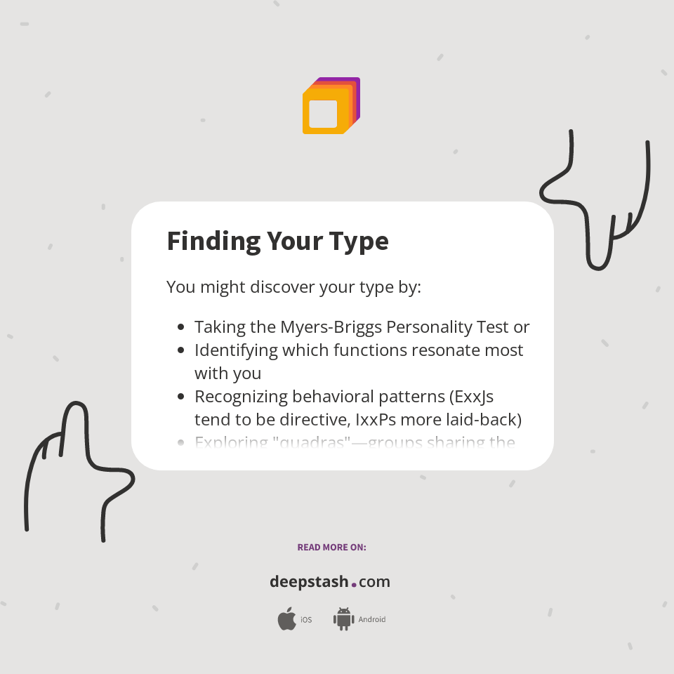 Finding Your Type - Deepstash