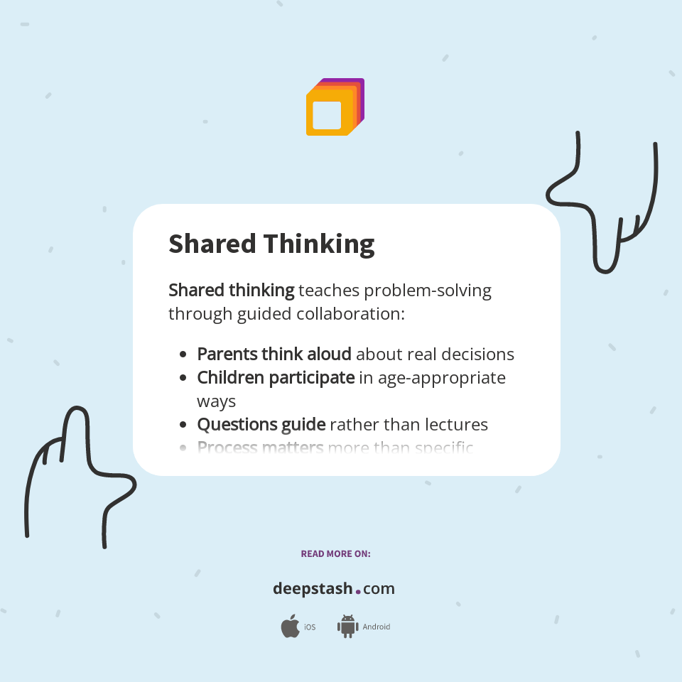 Shared Thinking - Deepstash