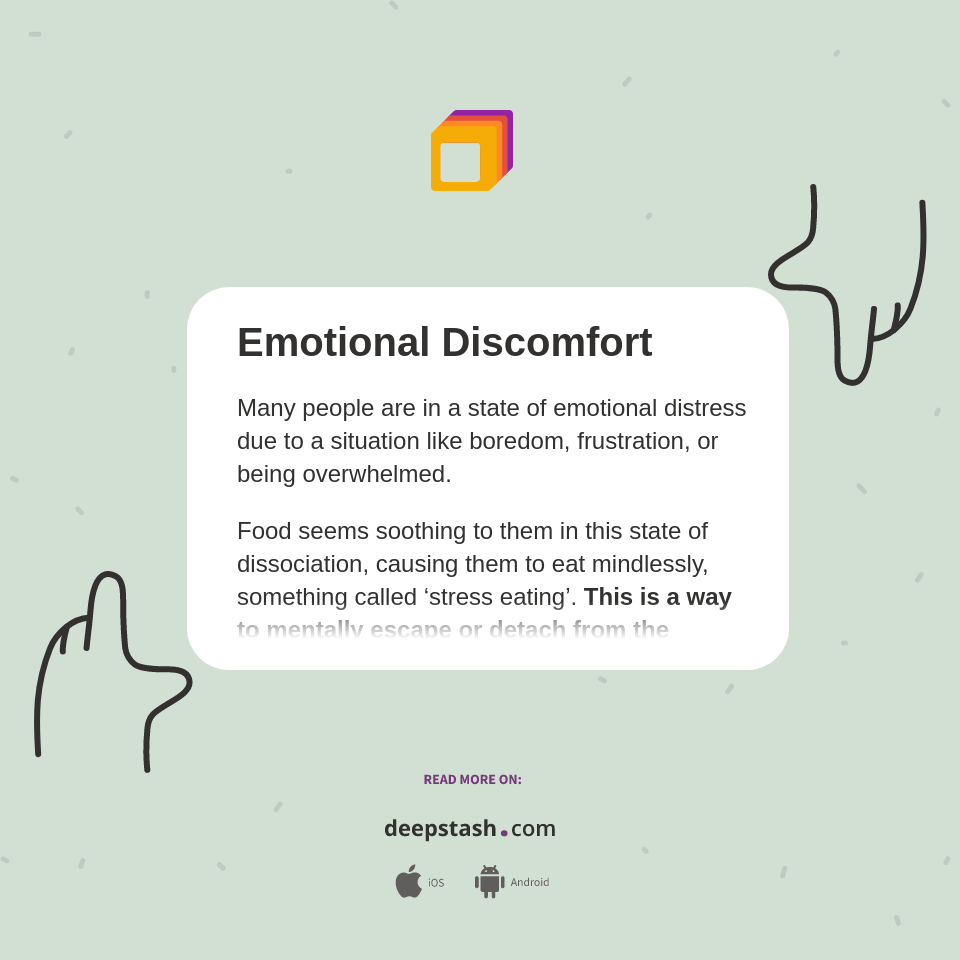 Emotional Discomfort Due To Vibrating Phone