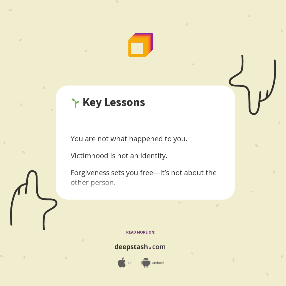🌱 Key Lessons - Deepstash