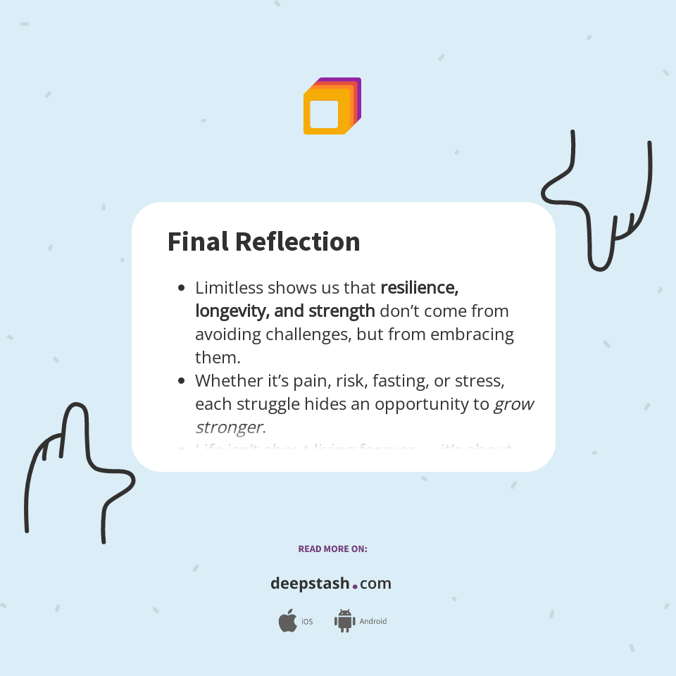 Final Reflection - Deepstash
