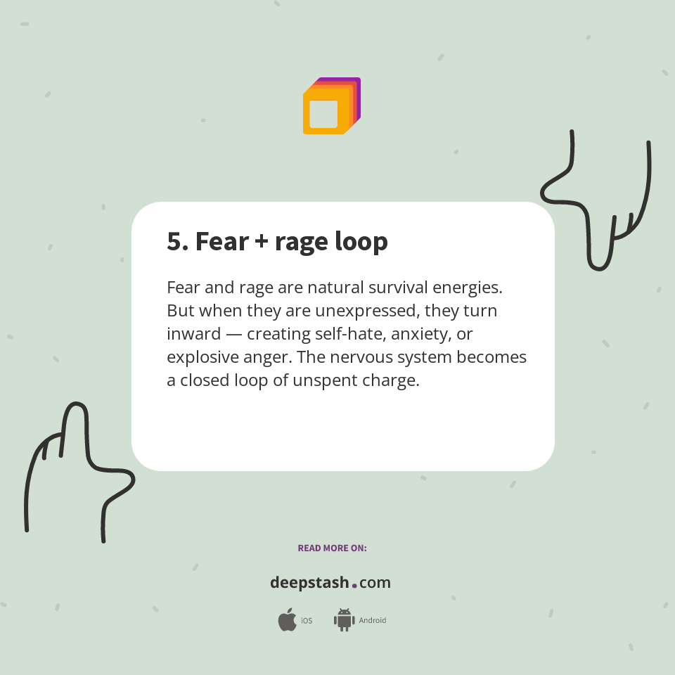Deep Rage 5. Fear + rage loop - Deepstash