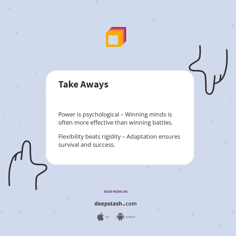 Take Aways - Deepstash