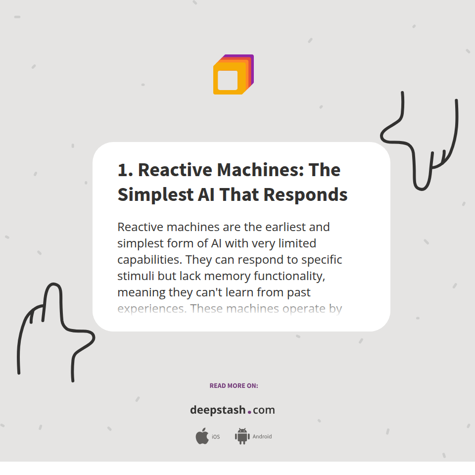 1. Reactive Machines: The Simplest AI That Responds - Deepstash