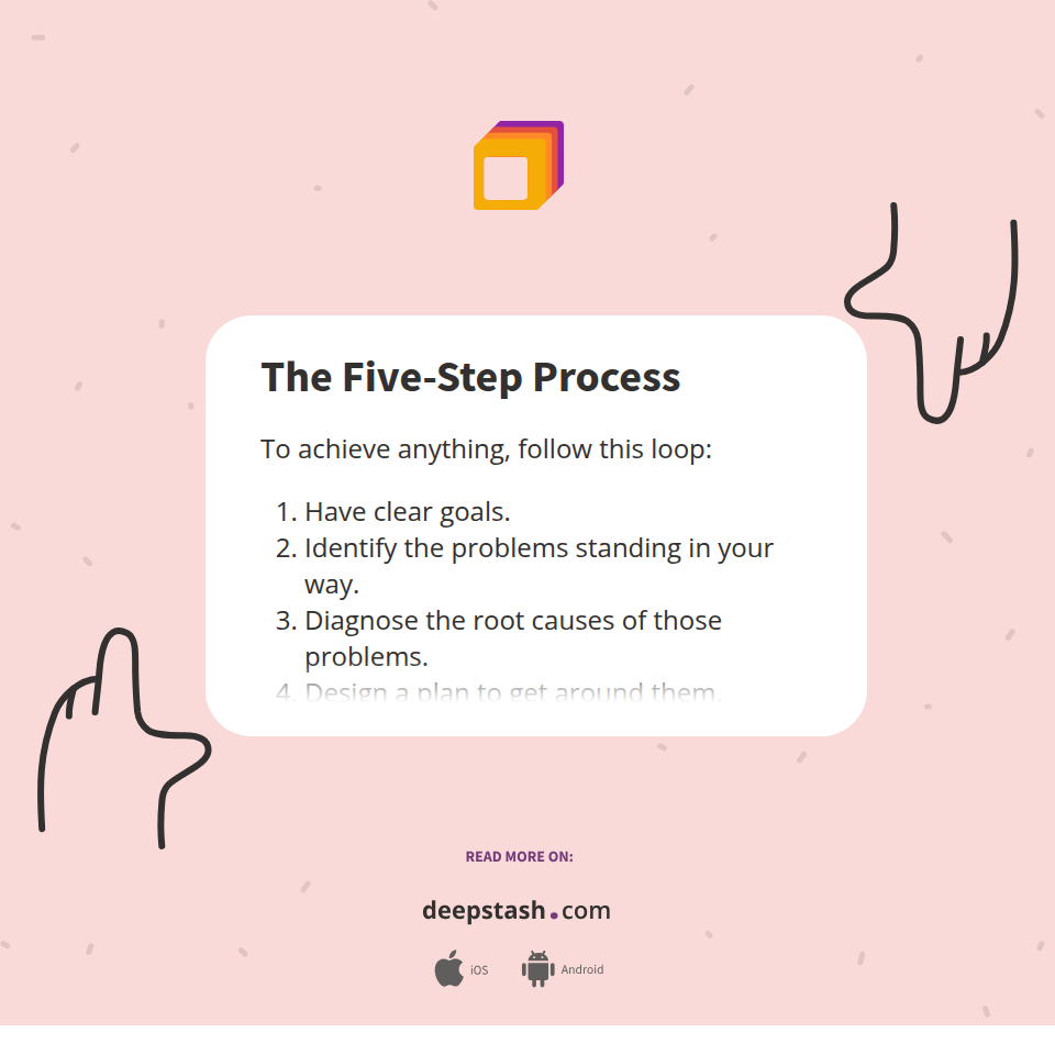 The Five-Step Process - Deepstash