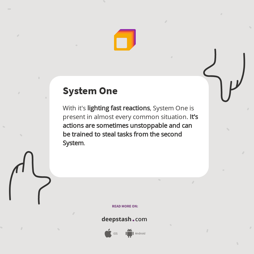 System One - Deepstash