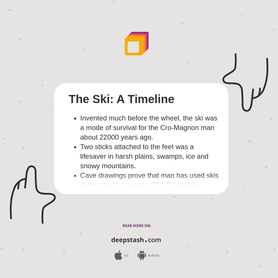 The Ski A Timeline Deepstash