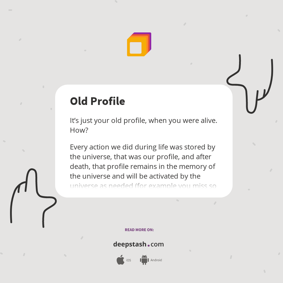 Old Profile Deepstash