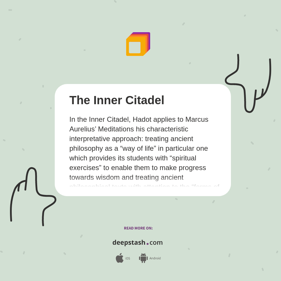 A peice of Stoic wisdom from Marcus Aurelius : r/occult, image size:960x960