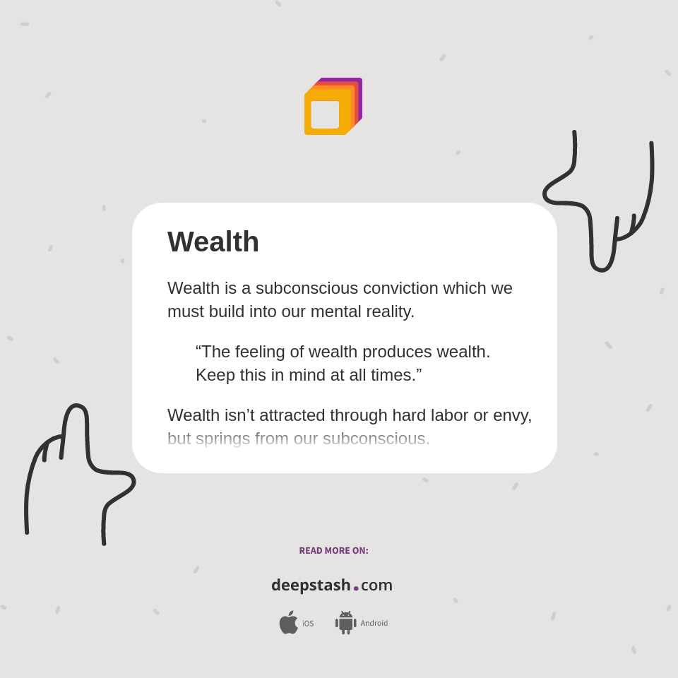 Wealth Deepstash