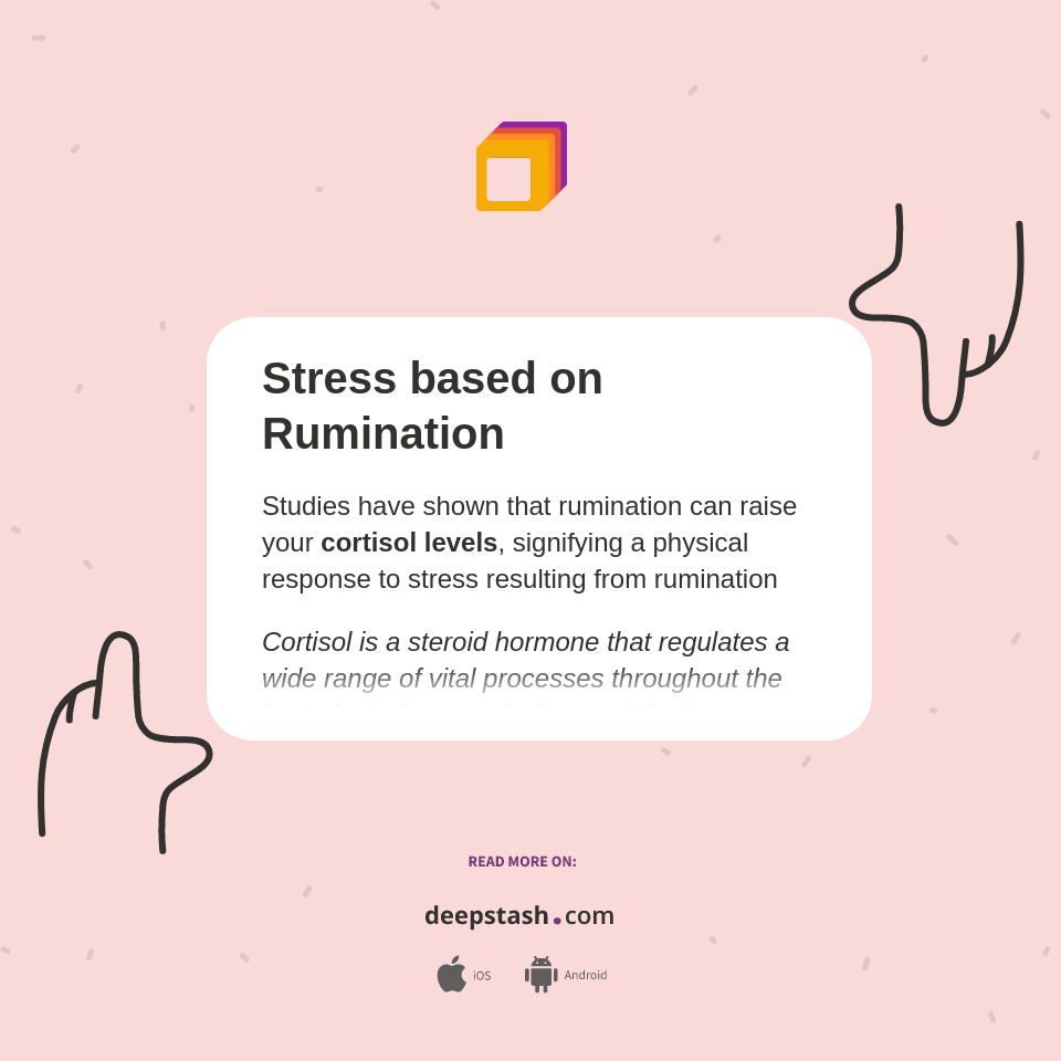 Stress based on Rumination Deepstash