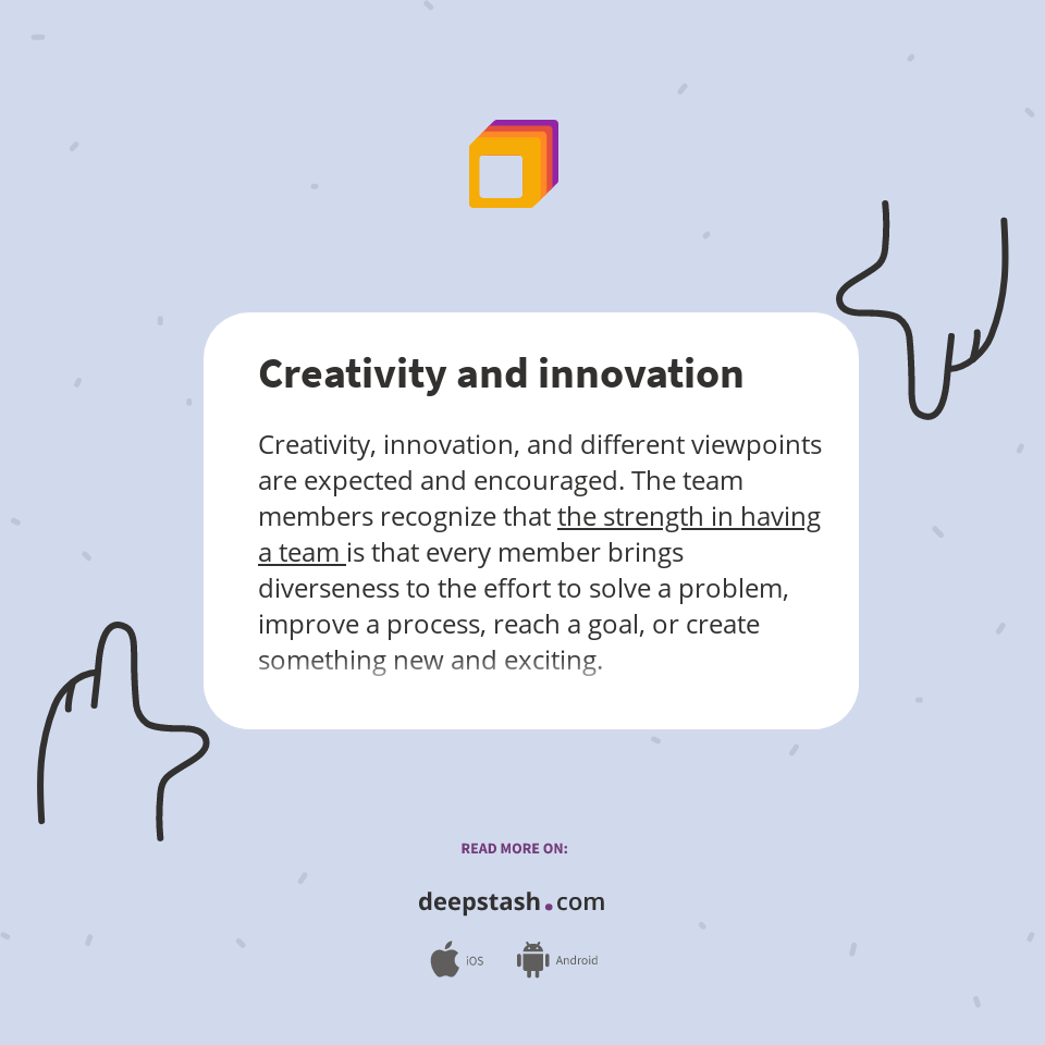 Creativity And Innovation Deepstash