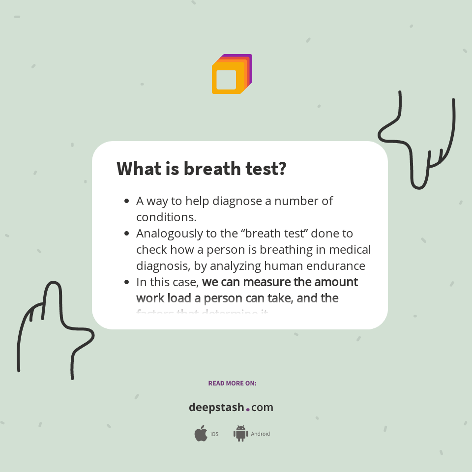 What is breath test? Deepstash