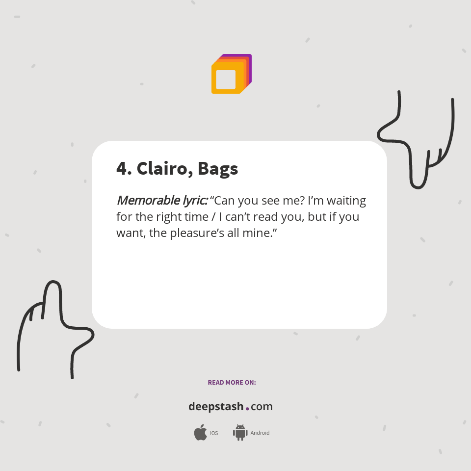 4. Clairo, Bags Deepstash