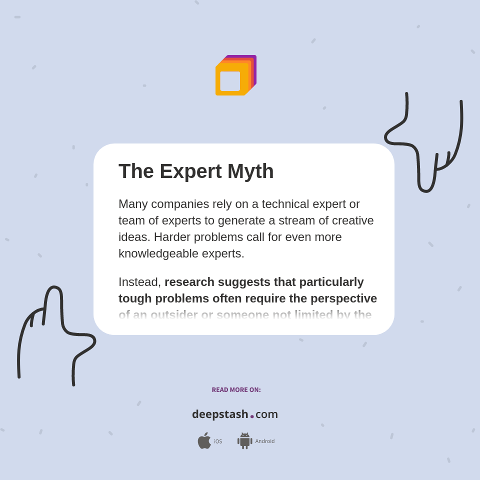 The Expert Myth Deepstash