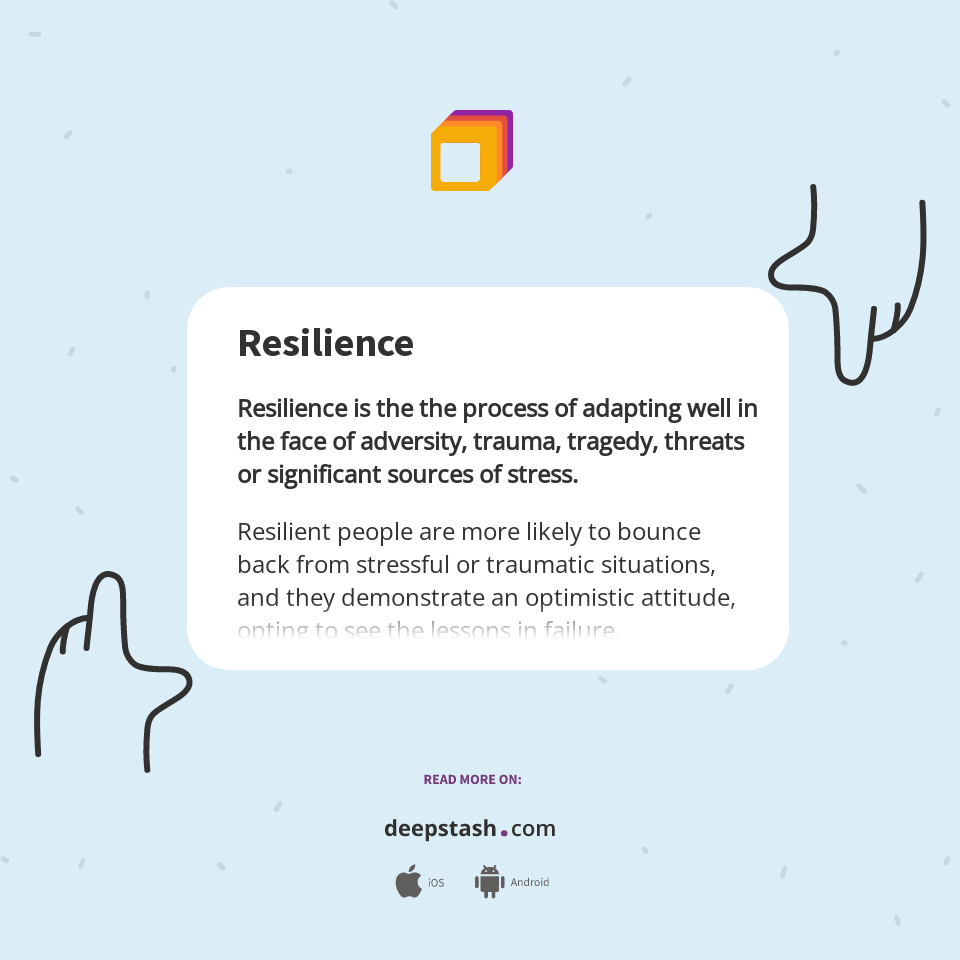 Resilience - Deepstash